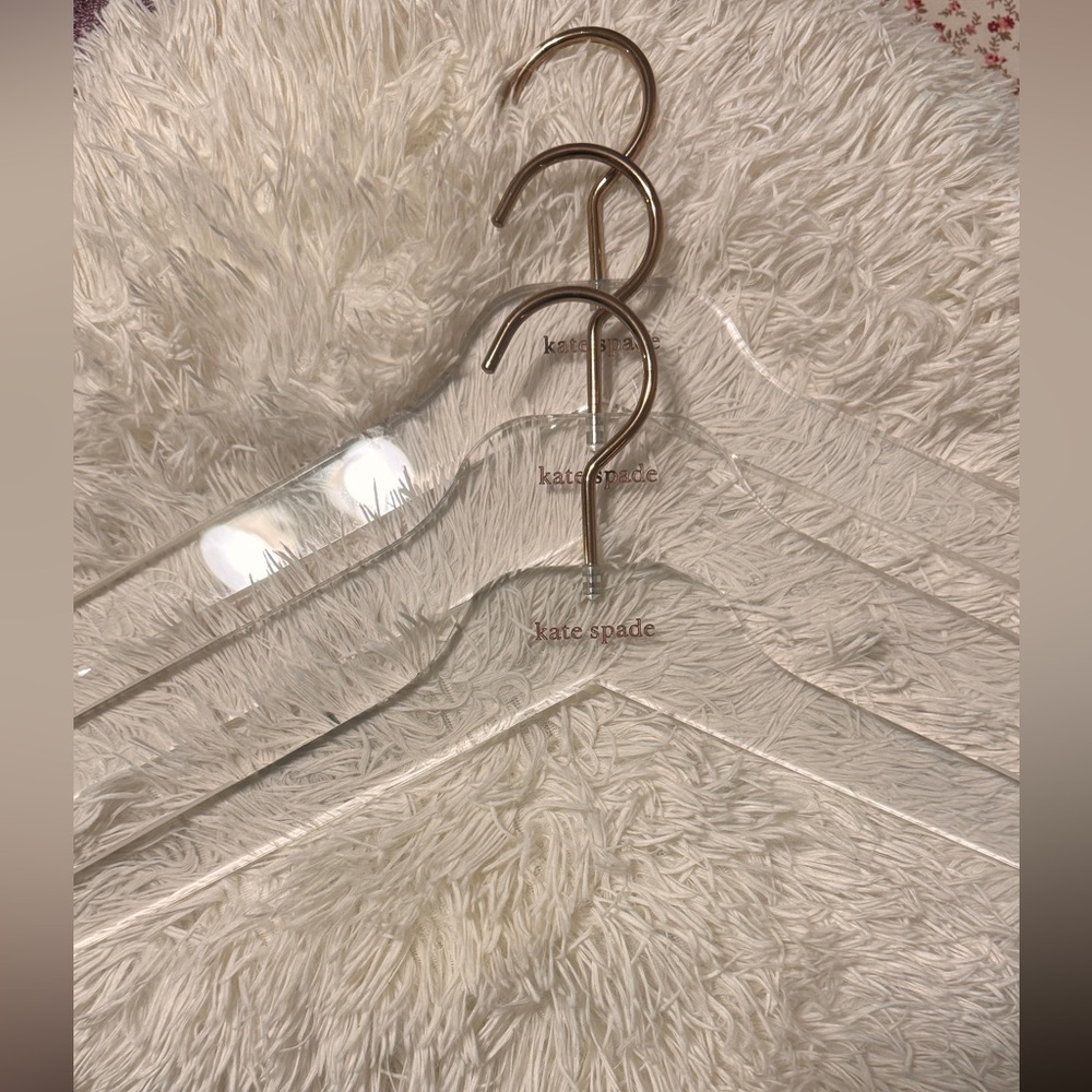 Last 10 hangers with grip- New Kate Spade Hangers